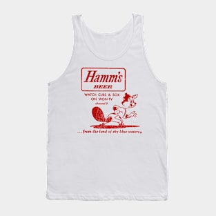 Hamm's Beer -  Faded Style Tank Top